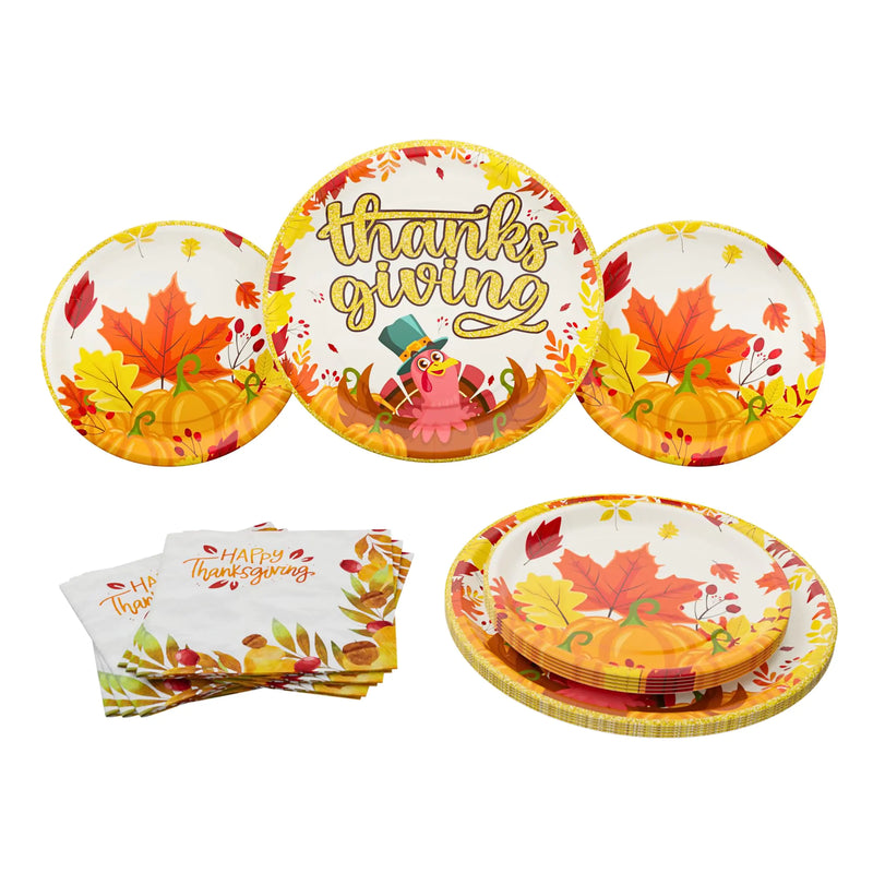 Fall Party Plates & Napkin