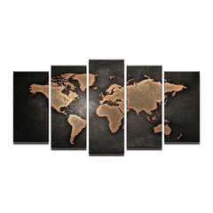 World Map Wall Art